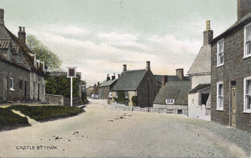 Castle Bytham postcard